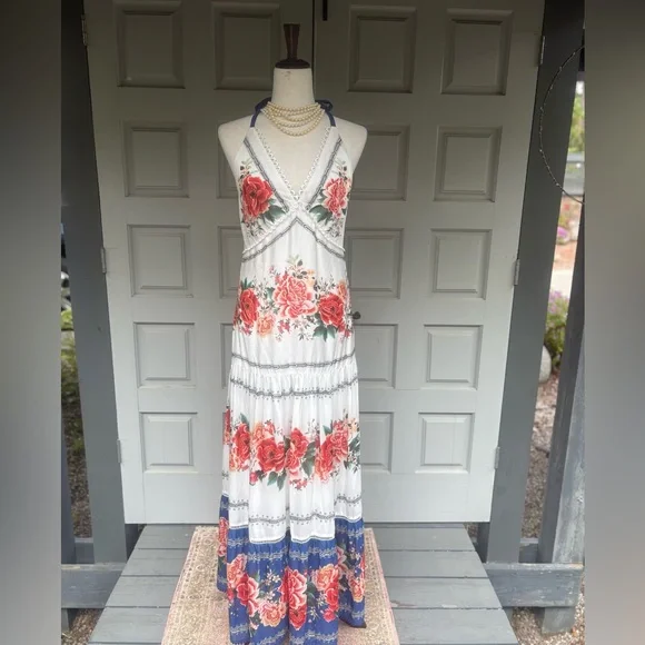 FARM Rio | Dresses | Farm Rio Floral Manuela Maxi Dress | Poshmark
